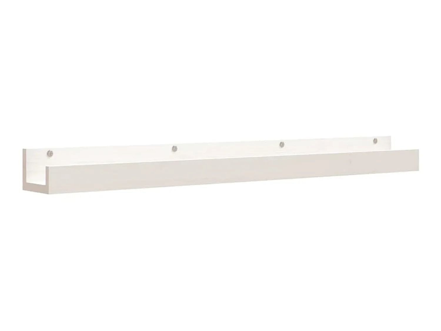 Prateleiras de parede 2 pcs 110x12x9 cm pinho maciço PT990482^ Prateleira