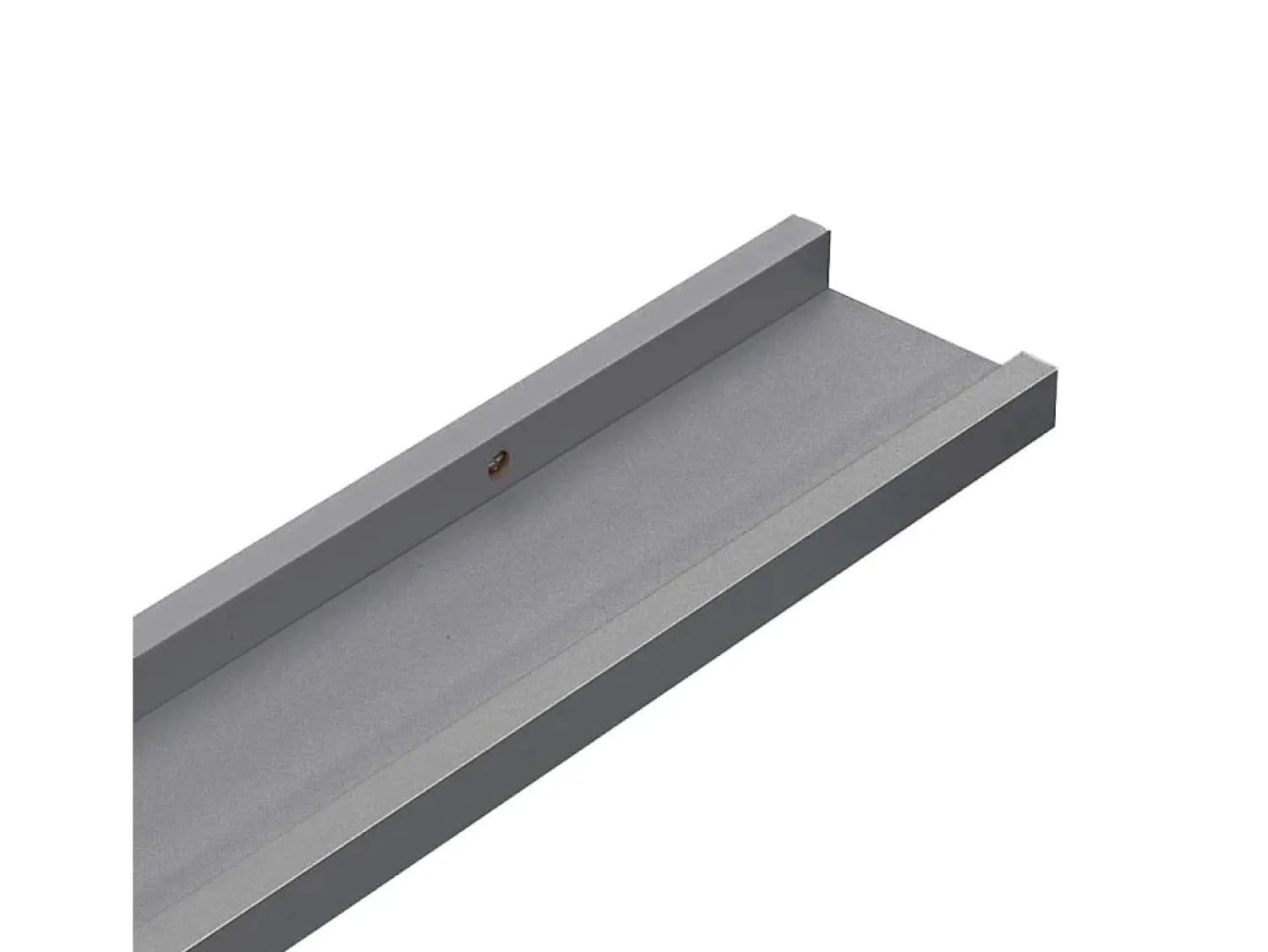 Prateleira*vidaxl Prateleiras de parede 2 pcs 115x9x3 cm Cinzento