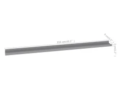 Prateleira*vidaxl Prateleiras de parede 2 pcs 115x9x3 cm Cinzento