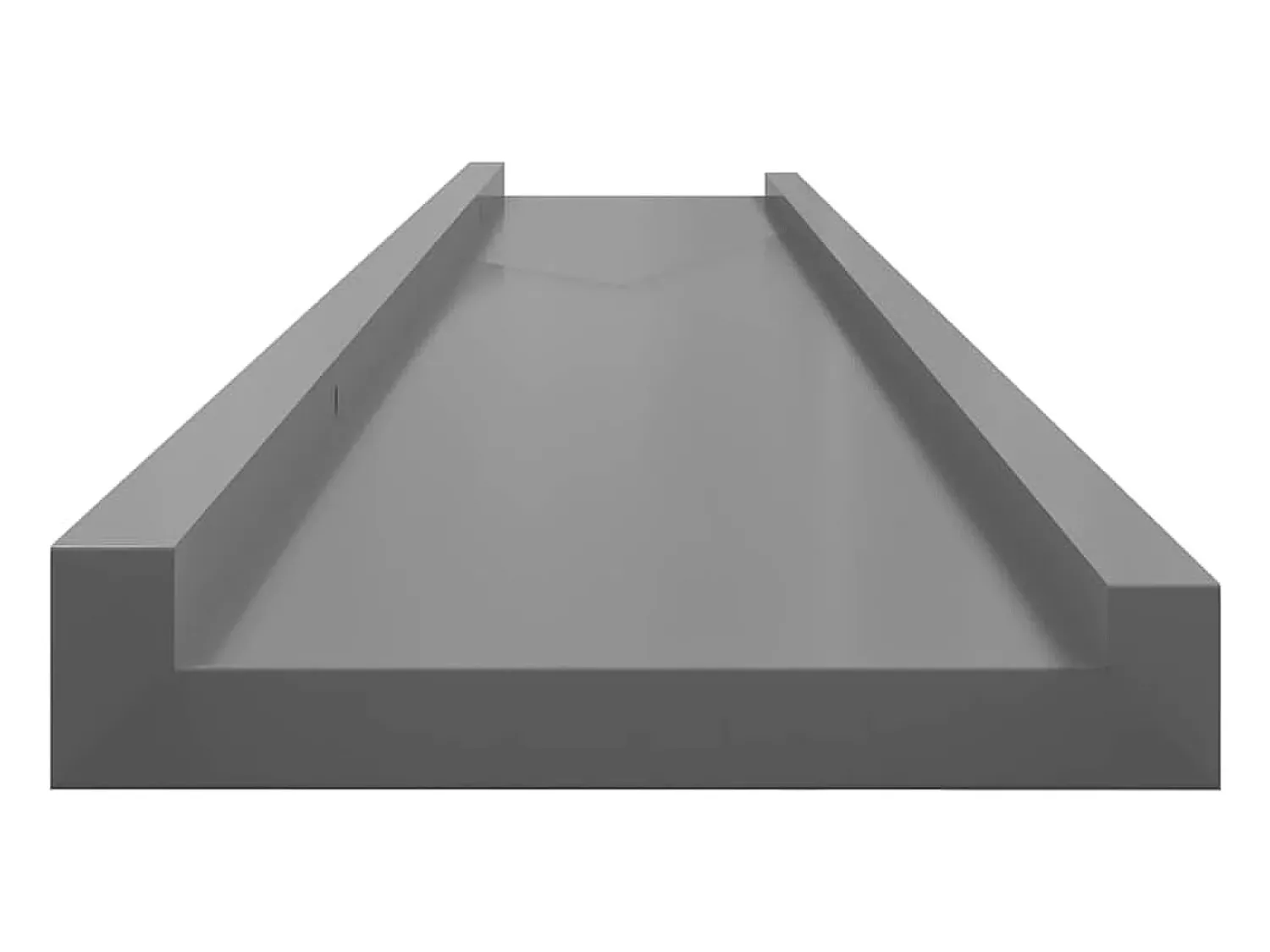 Prateleira*vidaxl Prateleiras de parede 2 pcs 115x9x3 cm Cinzento