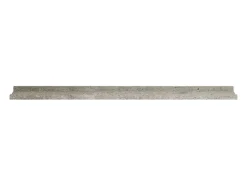 Prateleiras de parede 2 pcs 100x9x3 cm cimento PT710661^ Prateleira