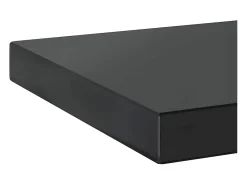 vidaxl Prateleiras de parede 2 pcs 50x23,5x3cm aço inoxidável prateado^ Prateleira