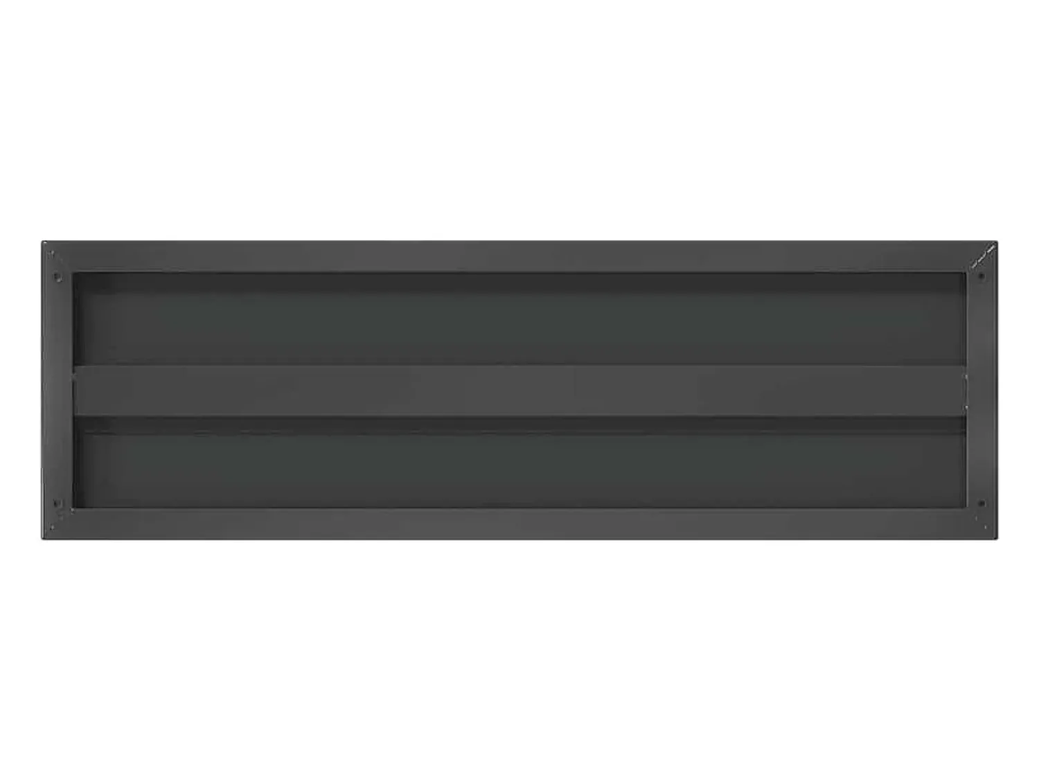Clearance vidaxl Prateleiras de parede 2 pcs 75x23,5x3cm aço inoxidável prateado Preto