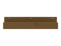 Prateleira* Prateleiras de parede 2 pcs 50x12x9cm pinho maciço -mel PT215769 Castanho