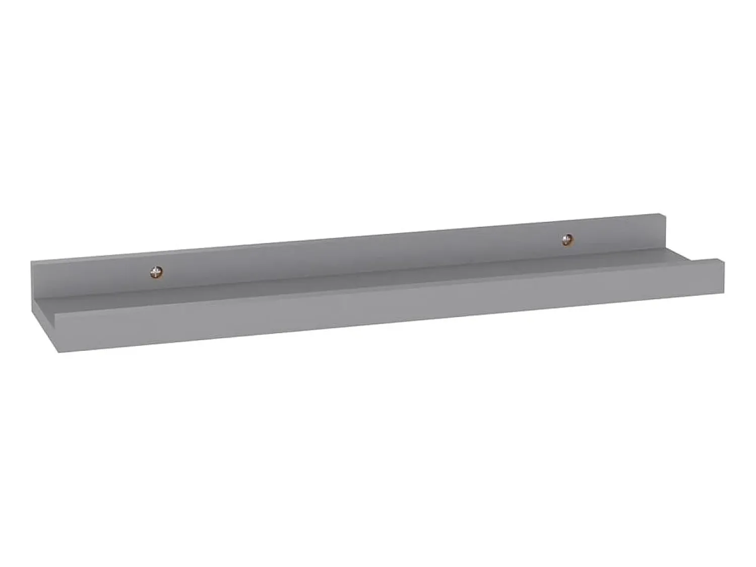 Clearance Prateleiras de parede 4 pcs 40x9x3 cm PT495088 Cinzento