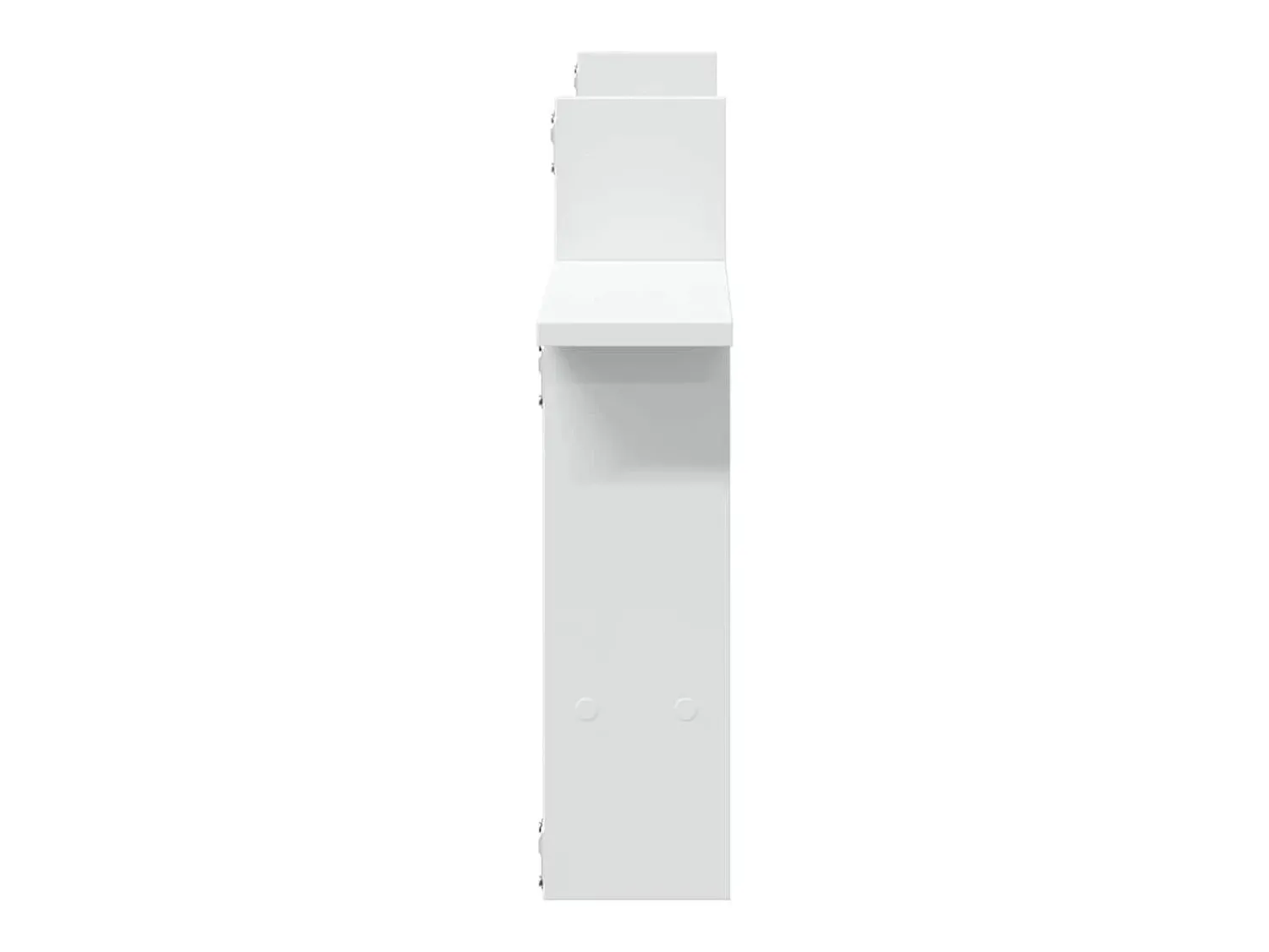 Online vidaxl Prateleiras de parede 2 pcs 50x12x50cm derivados madeira Branco