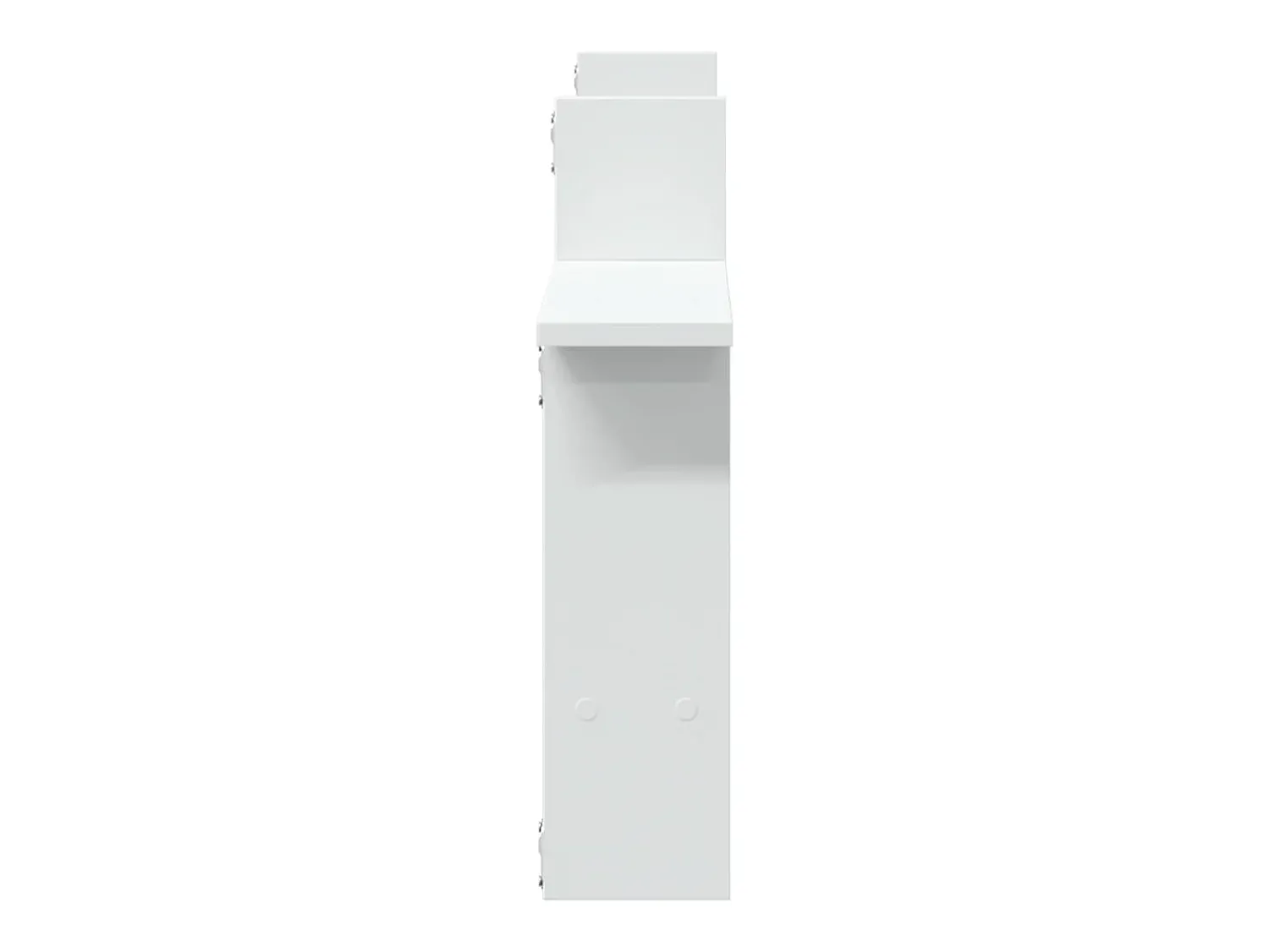 Online vidaxl Prateleiras de parede 2 pcs 50x12x50cm derivados madeira Branco