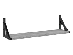 vidaxl Prateleiras de parede 2 pcs 60x15x15,5 cm sonoma^ Prateleira