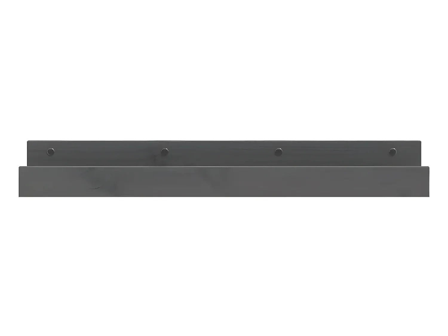 Sale Prateleiras de parede 2 pcs 80x12x9 cm pinho maciço PT836661 Cinzento