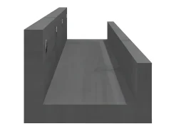 Sale Prateleiras de parede 2 pcs 80x12x9 cm pinho maciço PT836661 Cinzento