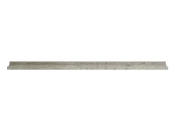Prateleiras de parede 2 pcs 115x9x3 cm cimento PT642191^ Prateleira
