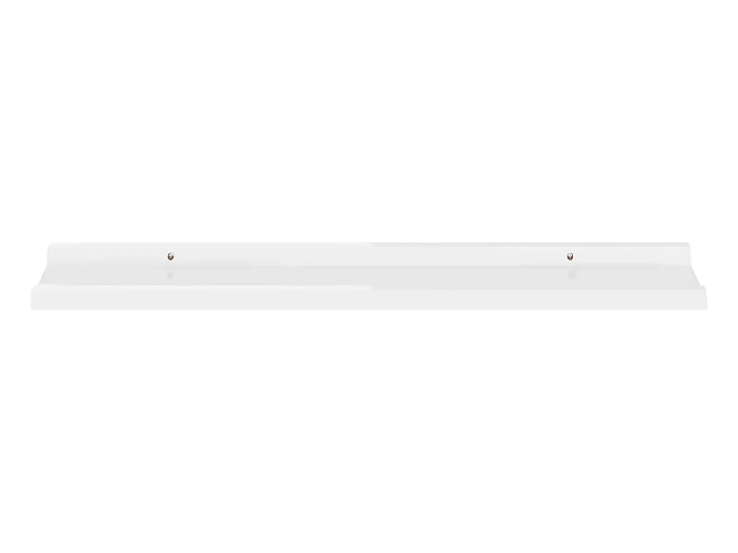 Prateleira| Prateleiras de parede 2 pcs 80x9x3 cm brilhante PT112035 Branco