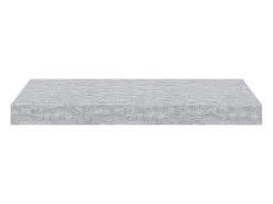 Prateleira*vidaxl Prateleiras de parede 4 pcs 50x23x3,8 cm MDF -cimento Cinzento