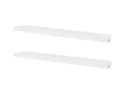Best Prateleiras de parede 4 pcs 120 cm PT555051 Branco