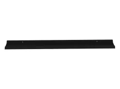 Prateleira|vidaxl Prateleiras de parede 4 pcs 115x9x3 cm Preto
