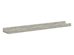 Prateleira|vidaxl Prateleiras de parede 4 pcs 60x9x3 cm cimento Cinzento