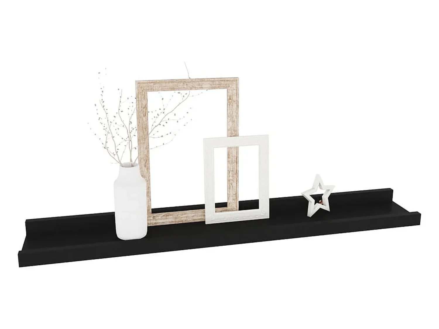 Prateleiras de parede 4 pcs 60x9x3 cm PT110380^ Prateleira