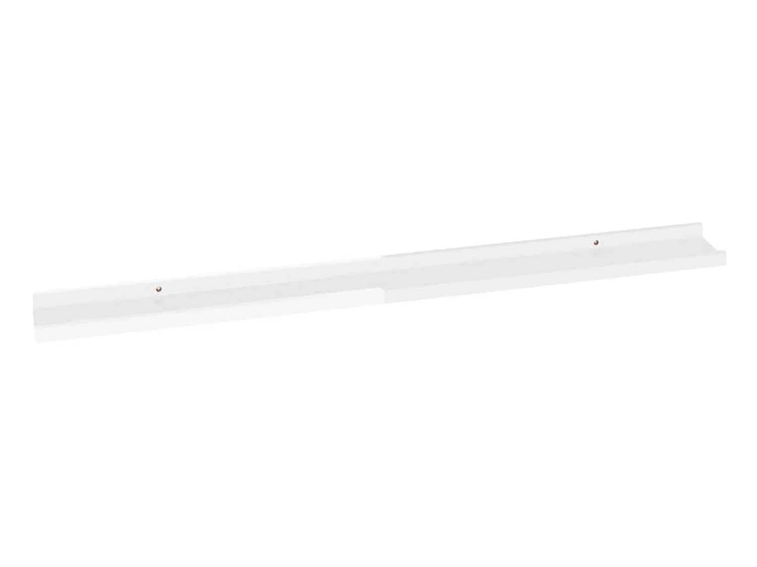 Prateleira| Prateleiras de parede 2 pcs 100x9x3 cm brilhante PT146957 Branco
