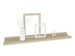 Online Prateleiras de parede 2 pcs 60x9x3 cm carvalho sonoma PT580231 Castanho