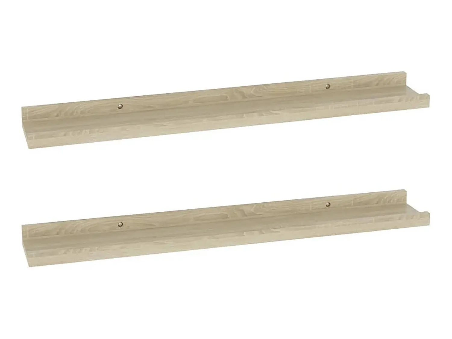 Online Prateleiras de parede 2 pcs 60x9x3 cm carvalho sonoma PT580231 Castanho