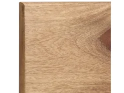 Prateleira*vidaxl Prateleiras de parede 2 pcs 118x26x20cm madeira acácia maciça Castanho