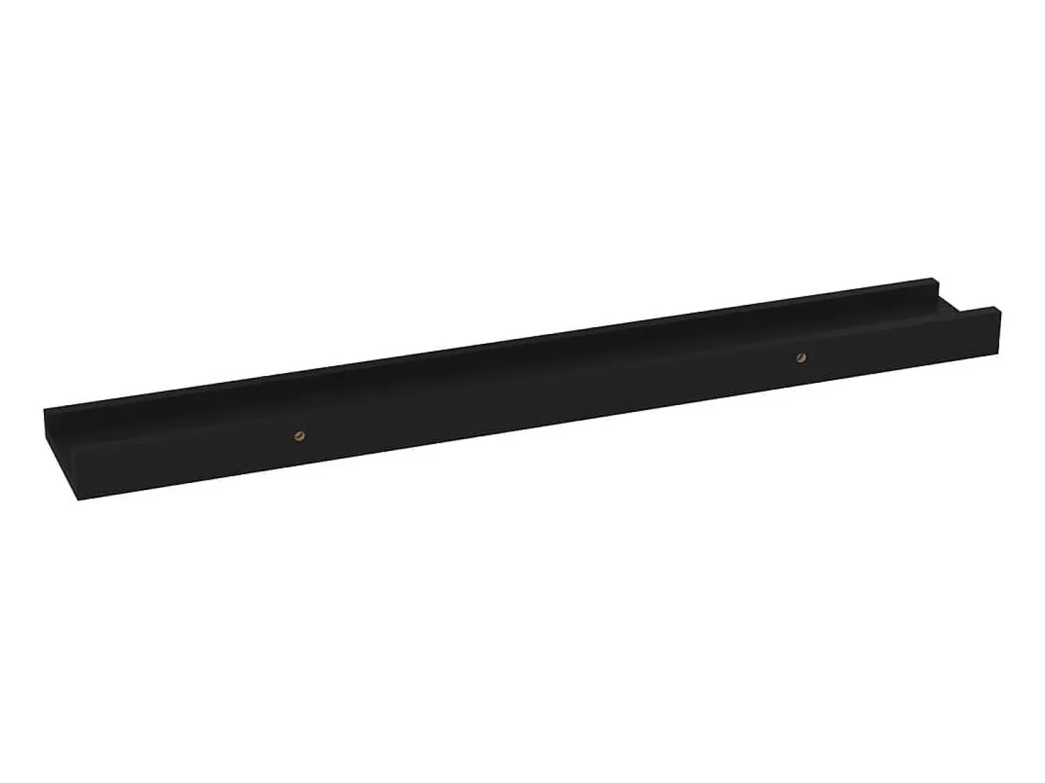Sale vidaxl Prateleiras de parede 4 pcs 60x9x3 cm Preto