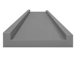 Prateleira|vidaxl Prateleiras de parede 4 pcs 115x9x3 cm Cinzento