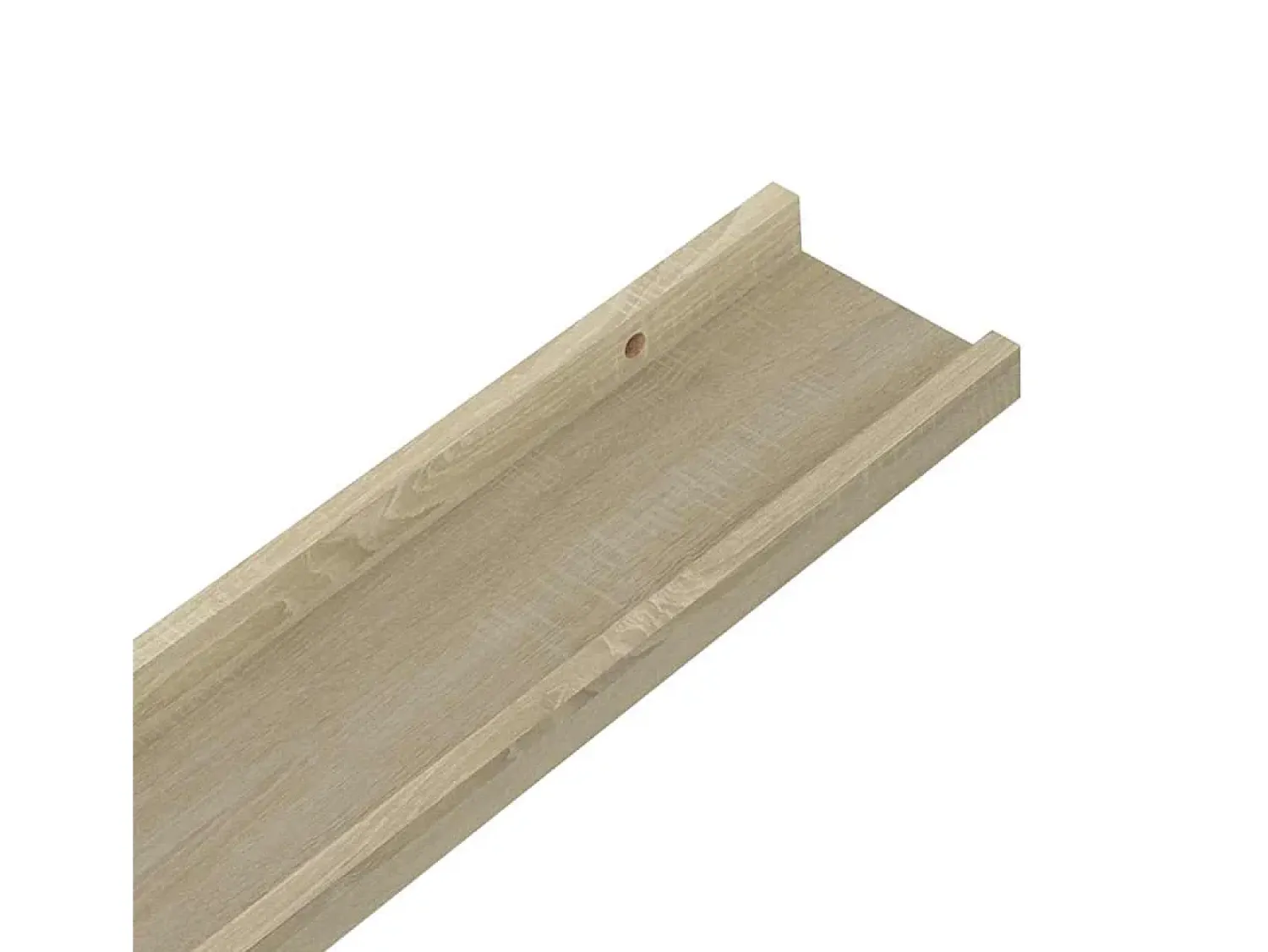 Prateleira|vidaxl Prateleiras de parede 4 pcs 40x9x3 cm carvalho sonoma Castanho