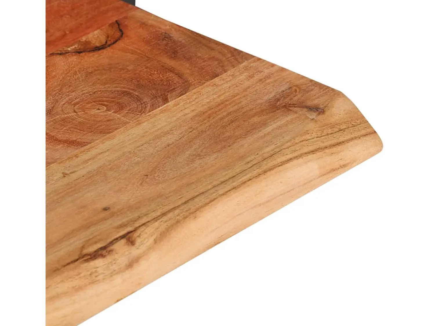 Hot Prateleiras de parede 2 pcs 80x25x35 cm acácia maciça e aço PT432760 Castanho