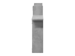 Prateleira*vidaxl Prateleiras de parede 2 pcs derivados de madeira cinza cimento Cinzento