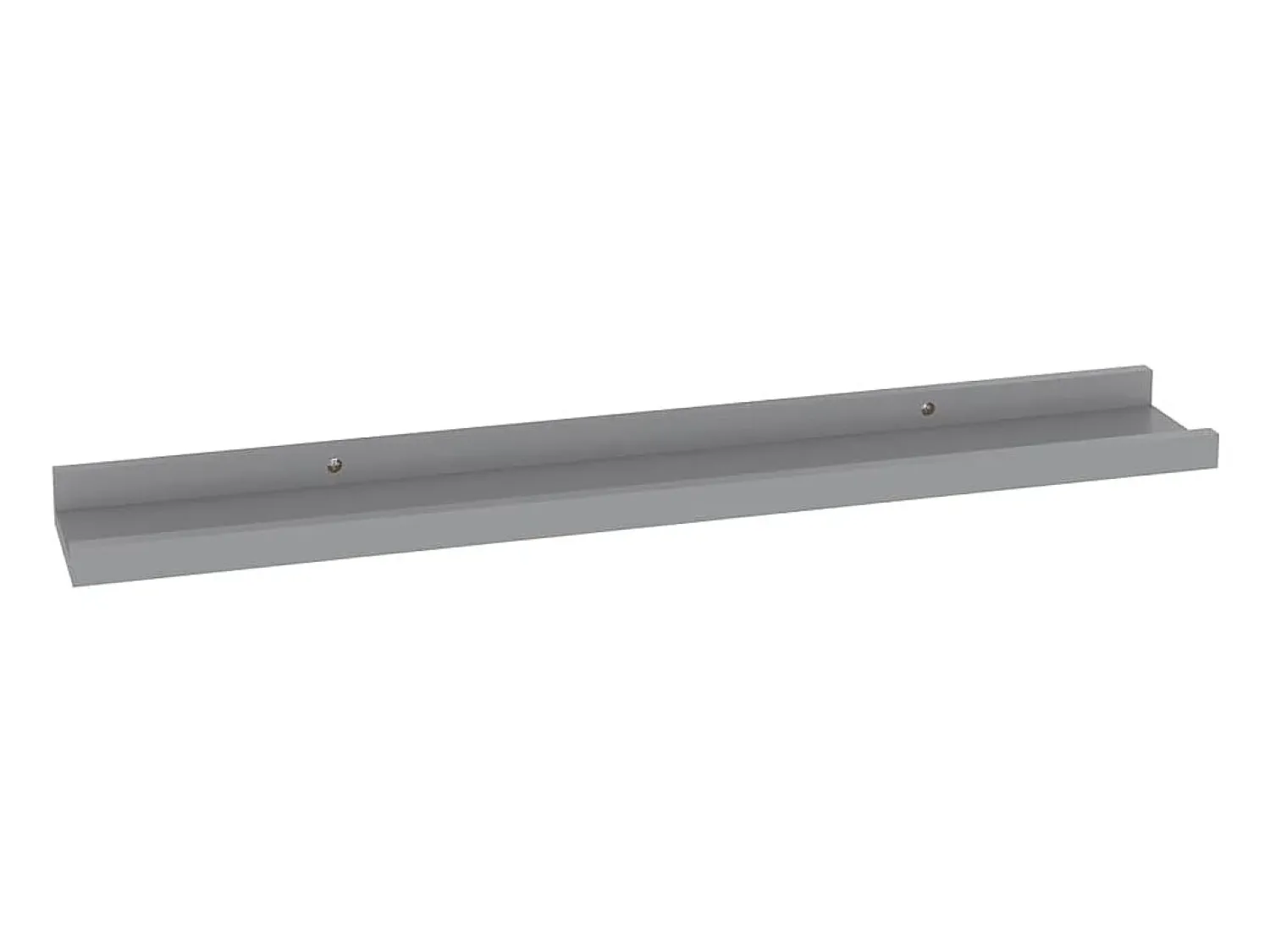 Prateleiras de parede 4 pcs 60x9x3 cm PT356236 Cinzento
