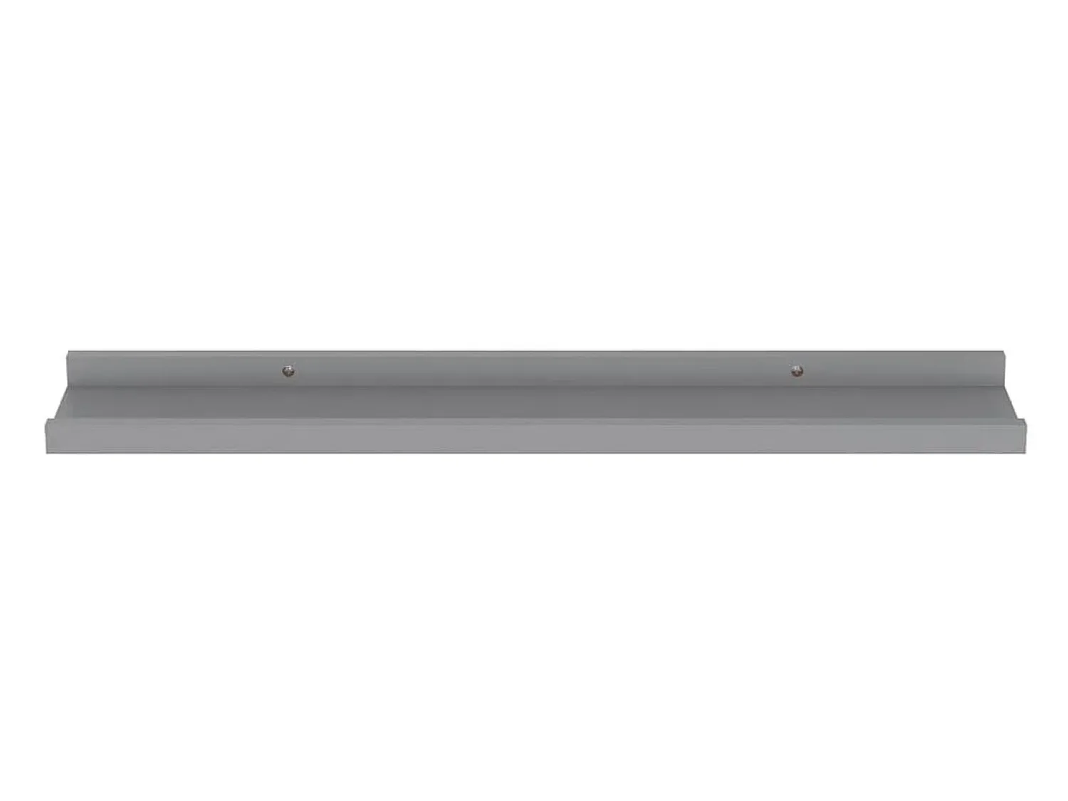 Prateleiras de parede 4 pcs 60x9x3 cm PT356236 Cinzento