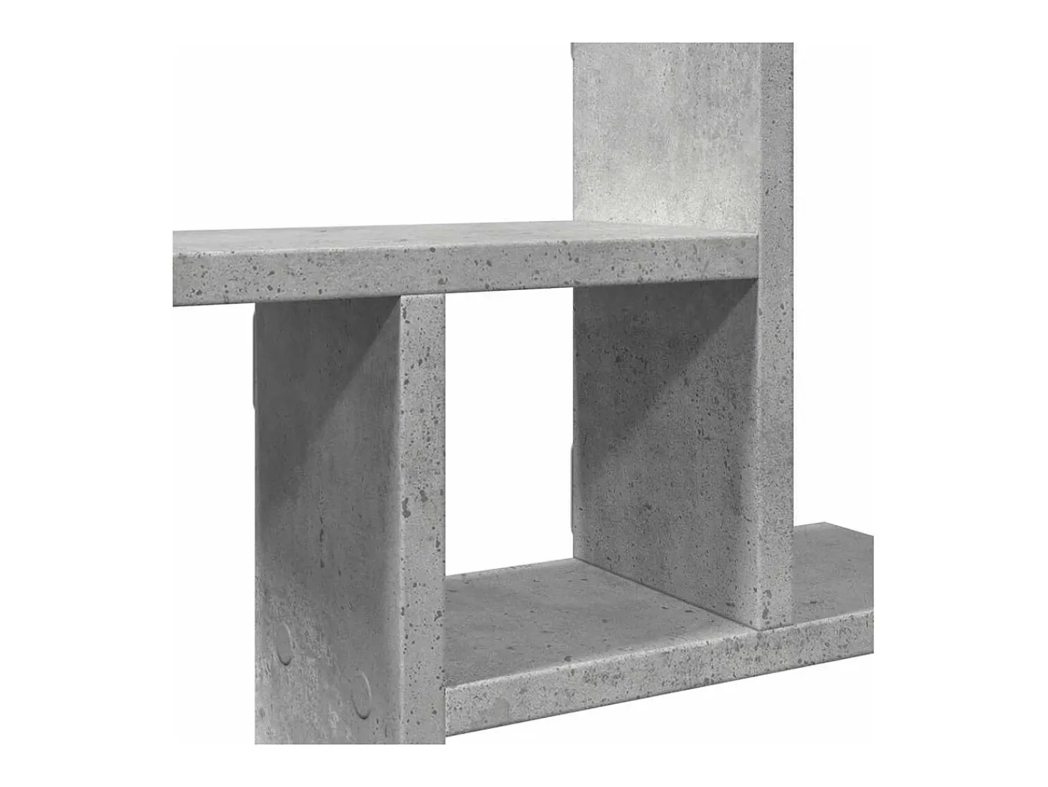 Prateleira*vidaxl Prateleiras de parede 2 pcs derivados de madeira cinza cimento Cinzento