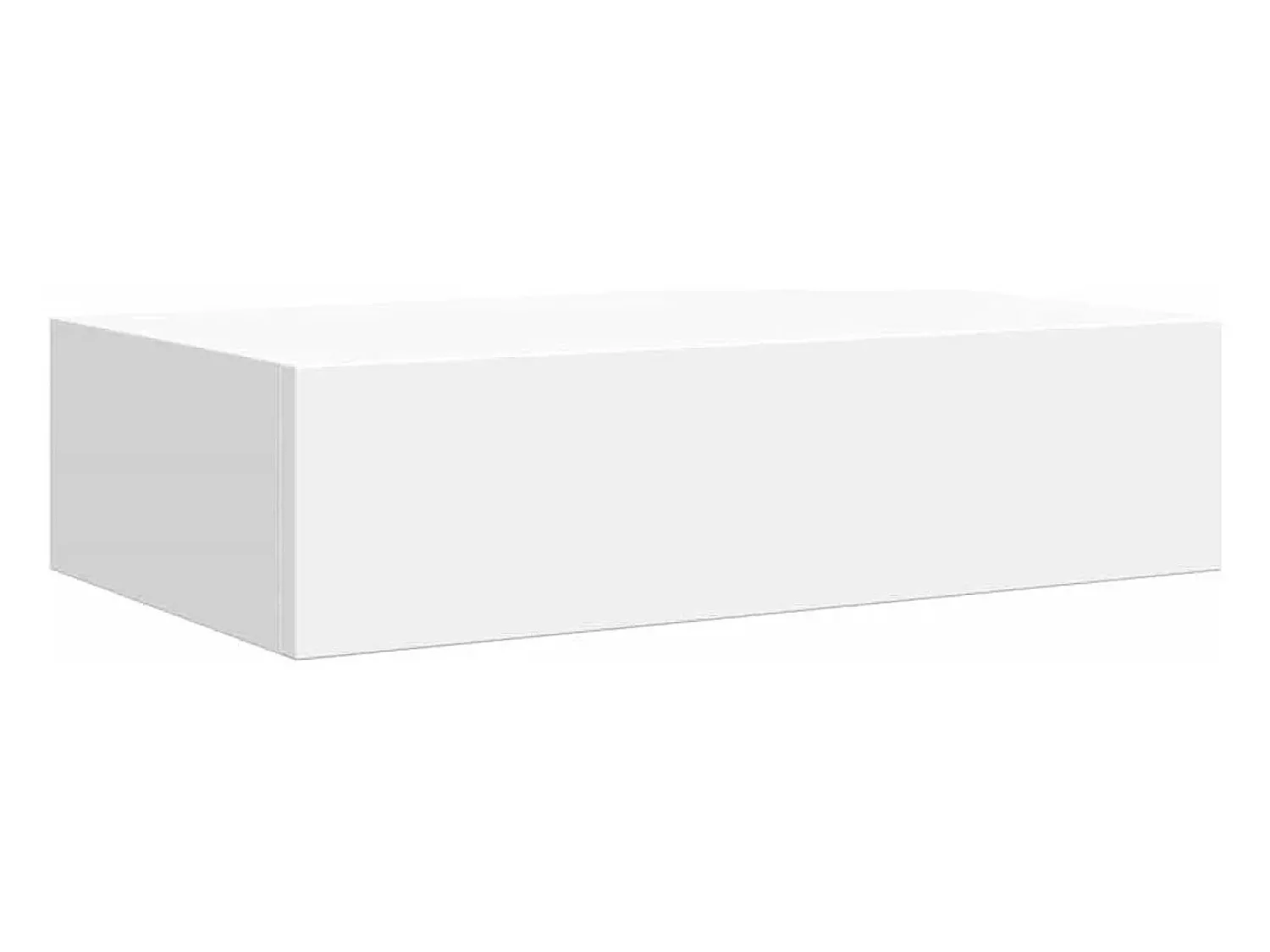 vidaxl Prateleiras de parede com gavetas 2pcs MDF 40x23,5x10 cm^ Prateleira