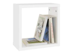 vidaxl Prateleiras de parede em forma de cubo 6 pcs 30x15x30cm^ Prateleira