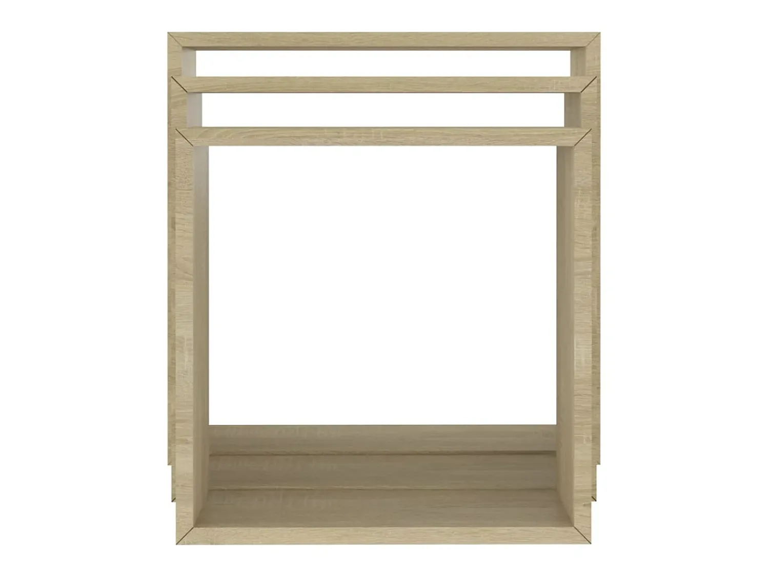 Prateleira* Prateleiras de parede forma de cubo 3pcs cm cor carvalho sonoma PT731116 Castanho