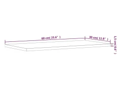 Prateleira*vidaxl Prateleiras de parede 4pcs derivados de madeira carvalho fumado Castanho