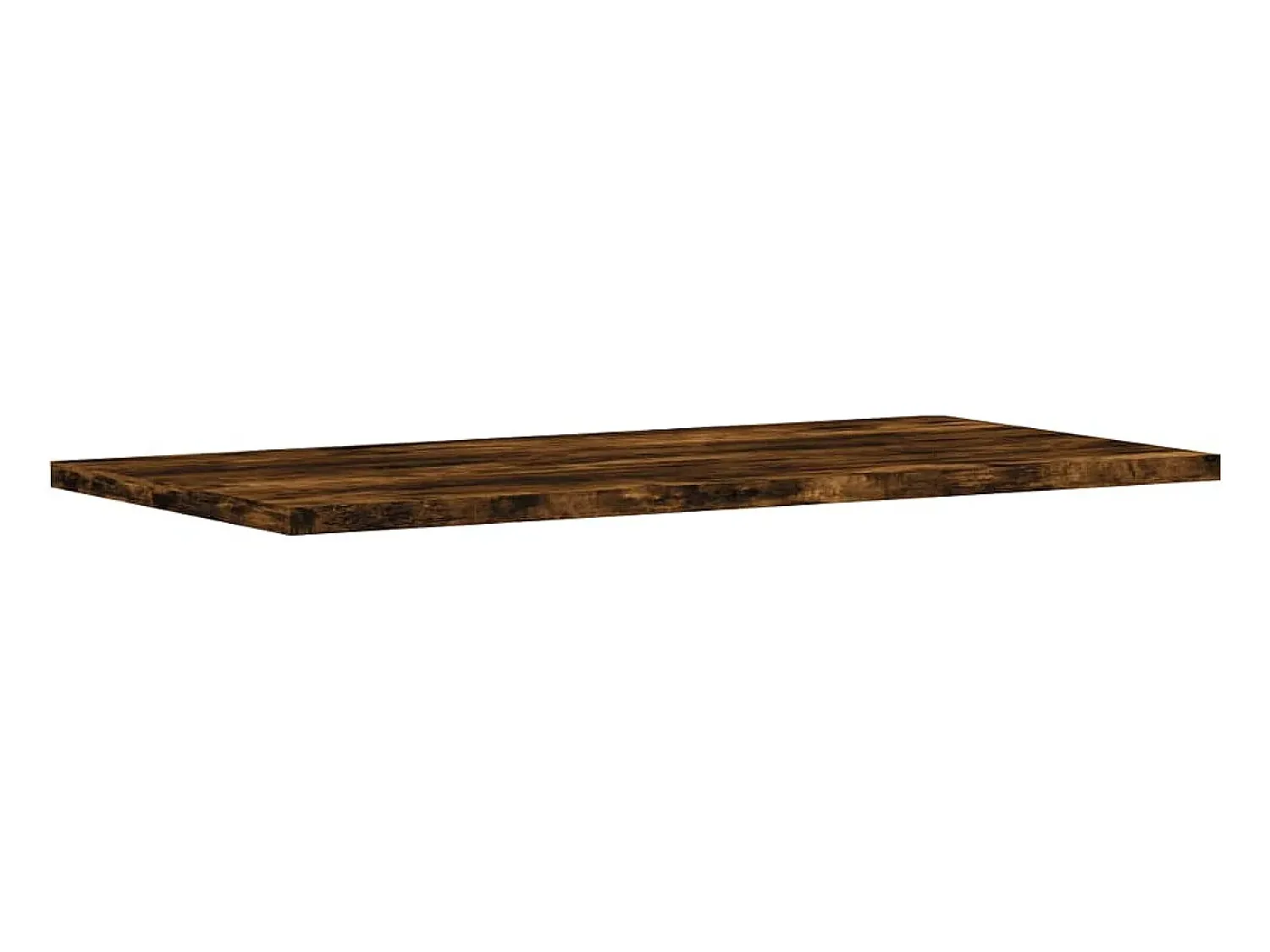 Prateleira* Prateleiras de parede 4pcs derivados de madeira carvalho fumado PT752045 Castanho