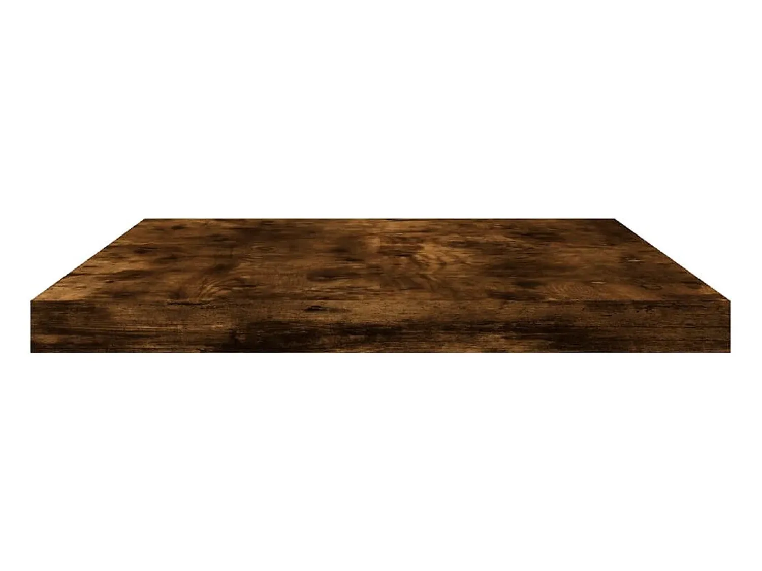 Best Prateleiras de parede 4pcs derivados de madeira carvalho fumado PT255905 Castanho