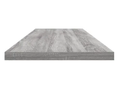 Prateleiras de parede 4pcs derivados de madeira sonoma PT762394^ Prateleira