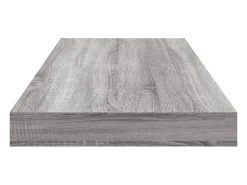 Prateleiras de parede 4pcs derivados de madeira sonoma PT390152 Cinzento