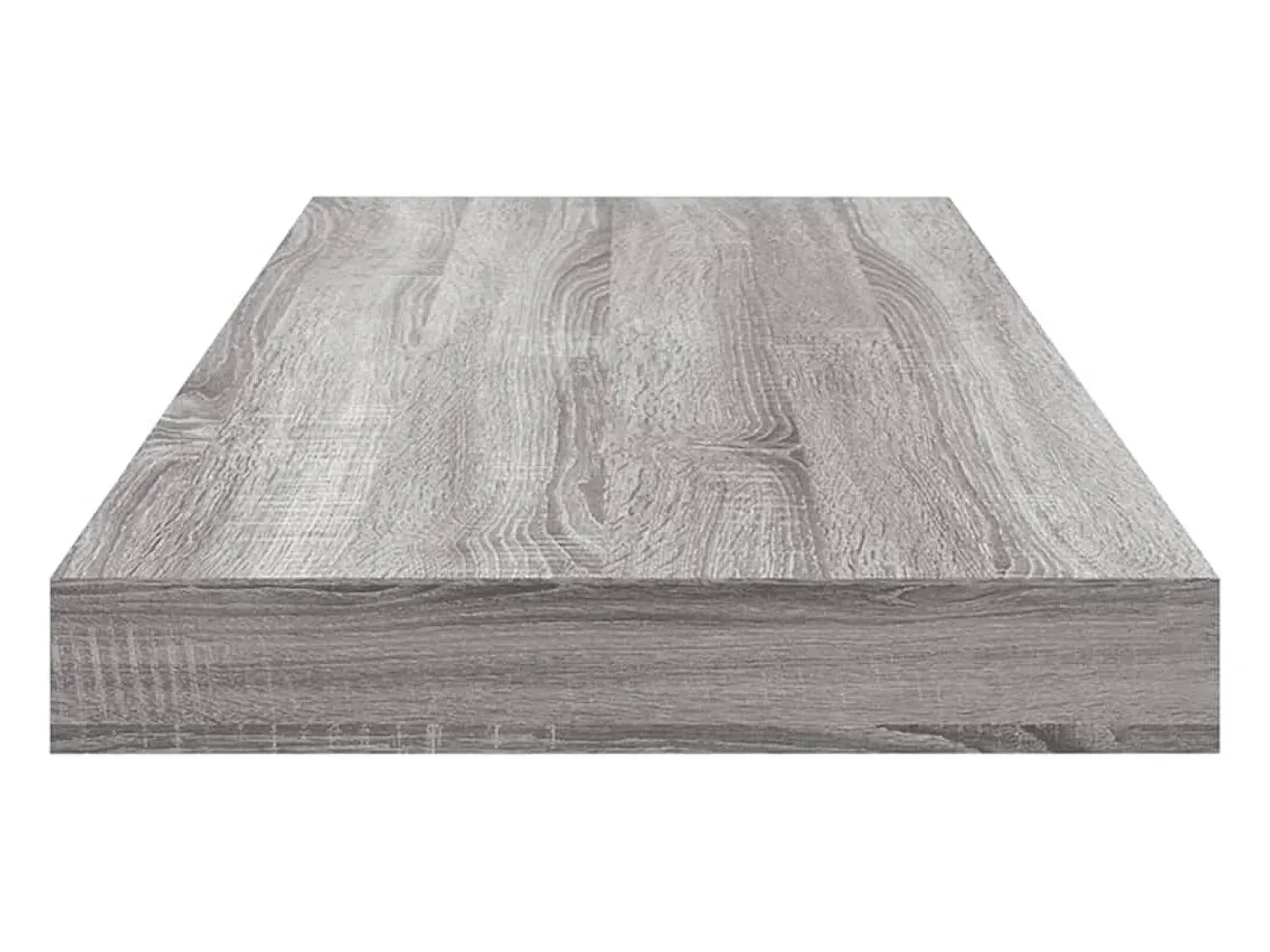 Prateleiras de parede 4pcs derivados de madeira sonoma PT390152 Cinzento
