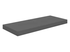 Online Prateleiras de parede suspensas 2 pcs 60x23,5x3,8cm MDF cinza PT444852 Cinzento