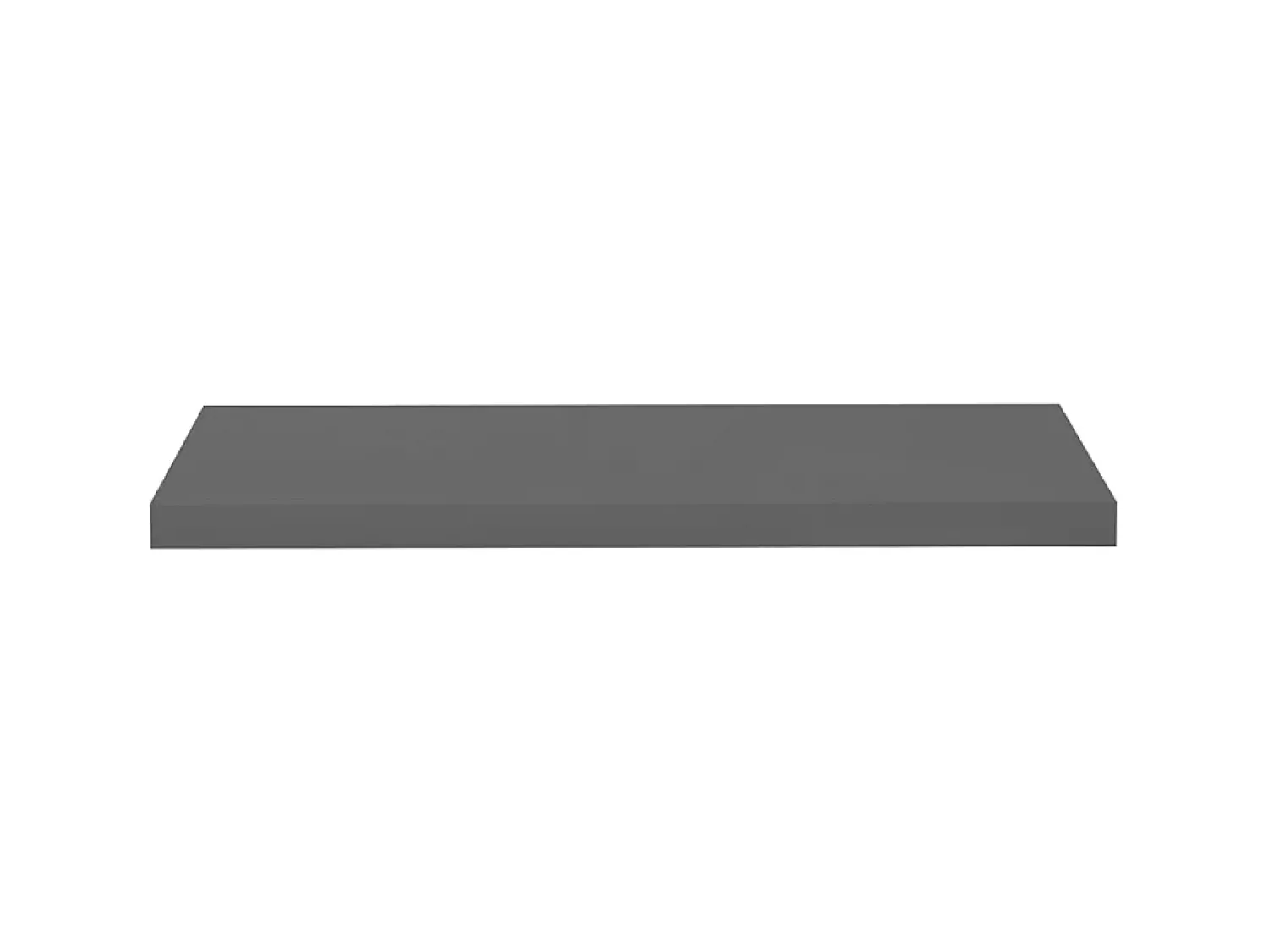 Sale Prateleiras de parede suspensas 4 pcs 80x23,5x3,8cm MDF cinza PT995640 Cinzento