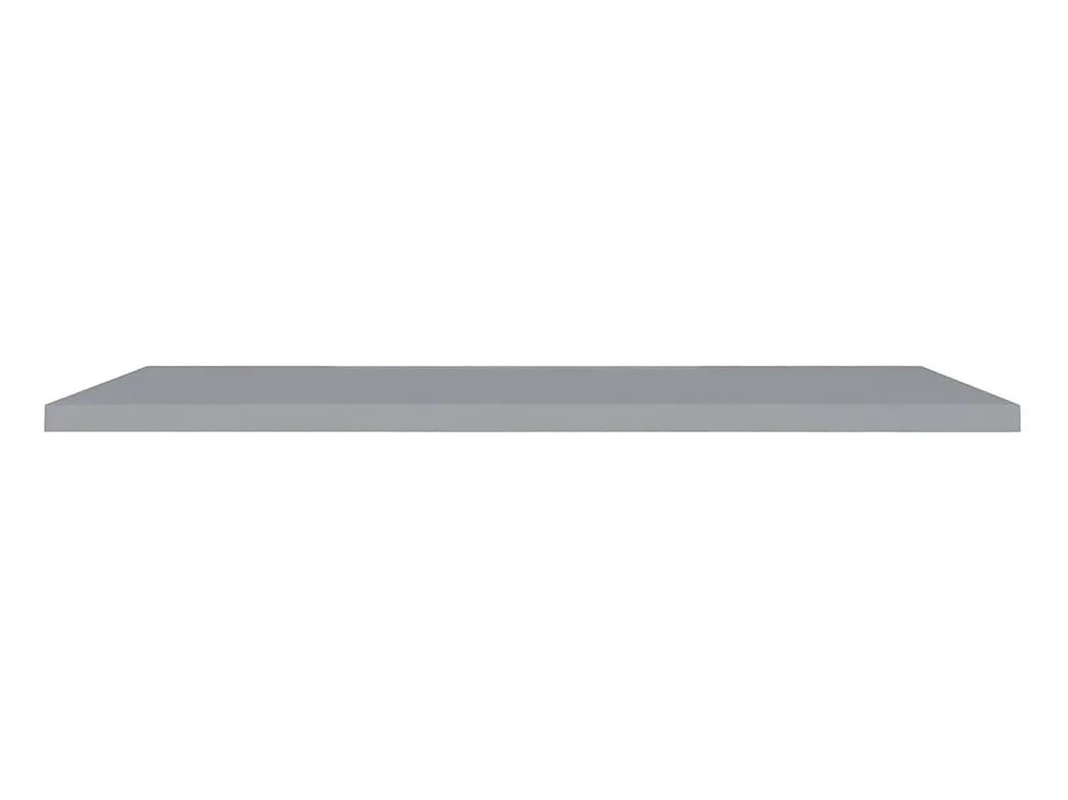 Prateleira| Prateleiras de parede suspensas 2 pcs 120x23,5x3,8cm MDF cinza PT173751 Cinzento