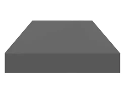 Online vidaxl Prateleiras de parede suspensas 4 pcs 60x23,5x3,8cm MDF cinza Cinzento