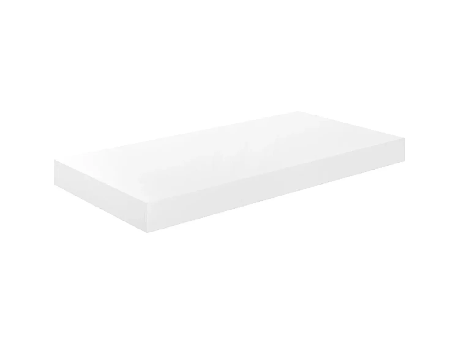 Prateleiras de parede suspensas 4 pcs 50x23x3,8cm MDF PT190309^ Prateleira