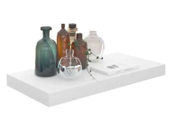 Prateleiras de parede suspensas 4 pcs 50x23x3,8cm MDF PT190309^ Prateleira