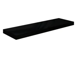 Sale Prateleiras de parede suspensas 4 pcs 80x23,5x3,8cm MDF PT848394 Preto