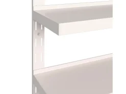 Prateleiras de parede suspensas 2 pcs 240x30 cm aço inoxidável PT985308^ Prateleira